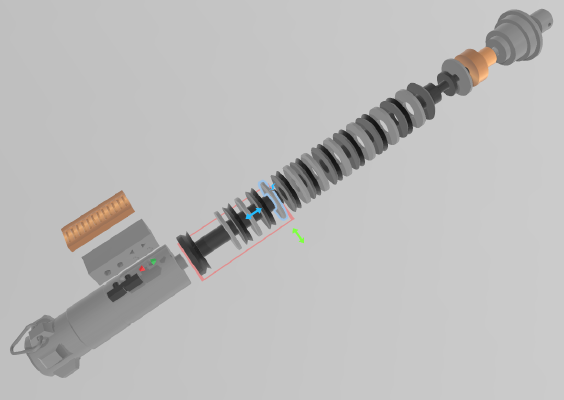 Luke Skywalker's Lightsaber | 3d print model