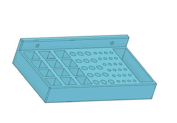 CNC Bit Holder | 3d print model