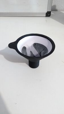 funnel with filter | 3d print model
