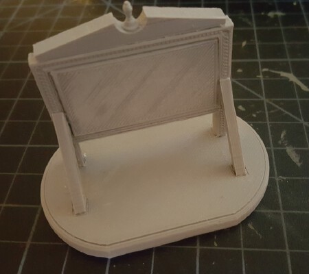Message Board for D&D and RPGS | 3d print model