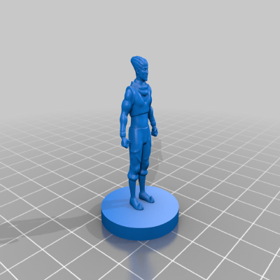 32mm Clown Assassin Hisoka Inspired | 3d print model