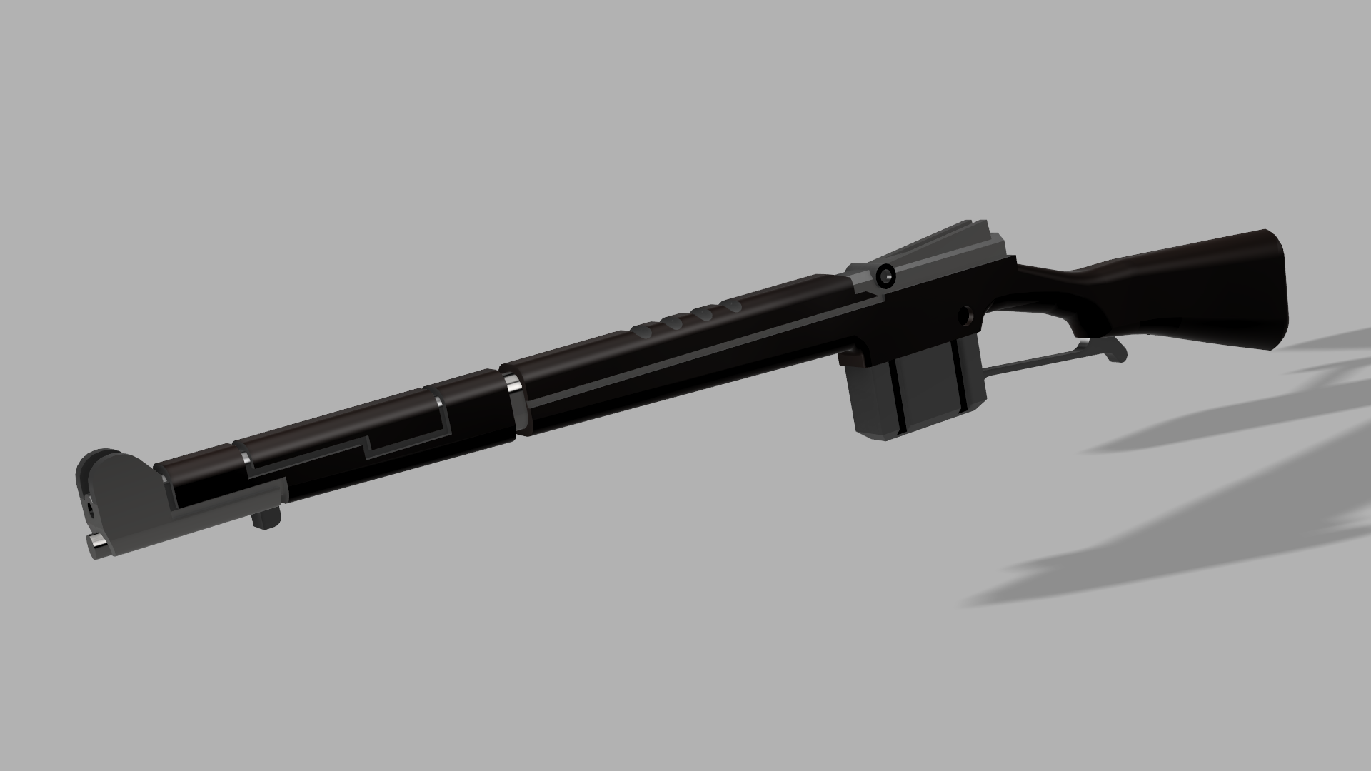 Rugged Enfield Laser Rifle