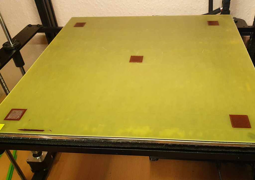 Levelmuster_bed leveling für Sidewinder X1 ,Genius und andere Drucker
