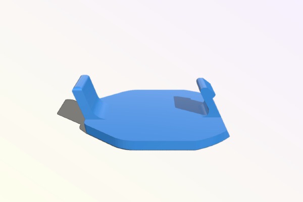 Subaru Forester SG (2002 - 8) door release lever screw cover. | 3d print model