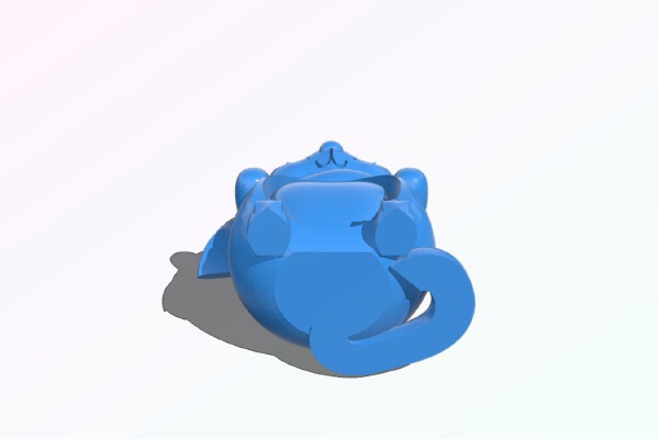 Cat with a Heart | 3d print model