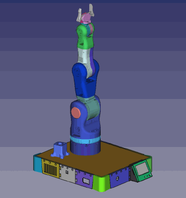 6axis robot arm project - electronic case | 3d print model