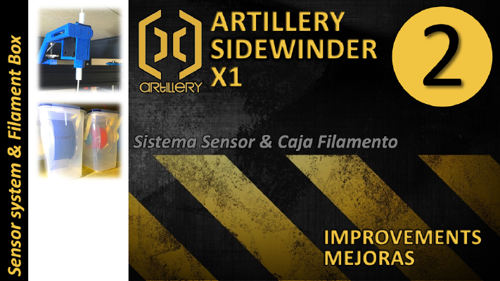 Artillery Sidewinder X1 Filament Box IKEA 365+ | 3d print model