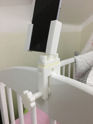 baby monitor holder - phone | 3d print model