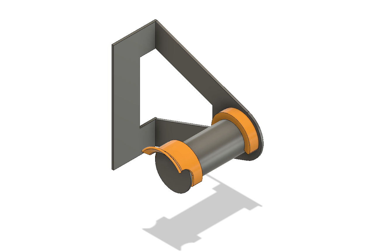 Easy Update Spool Holder - JGAurora A5S (74 >> 82)