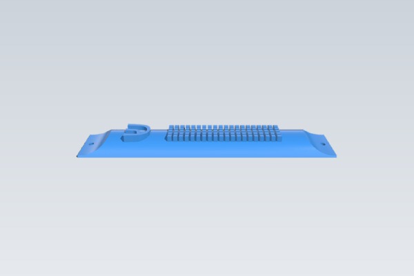Mezuzah Case with Squares | 3d print model
