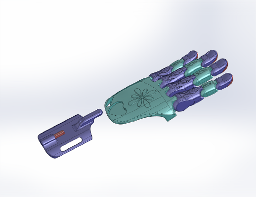 Cathy's Lucky Fin V3 | 3d print model