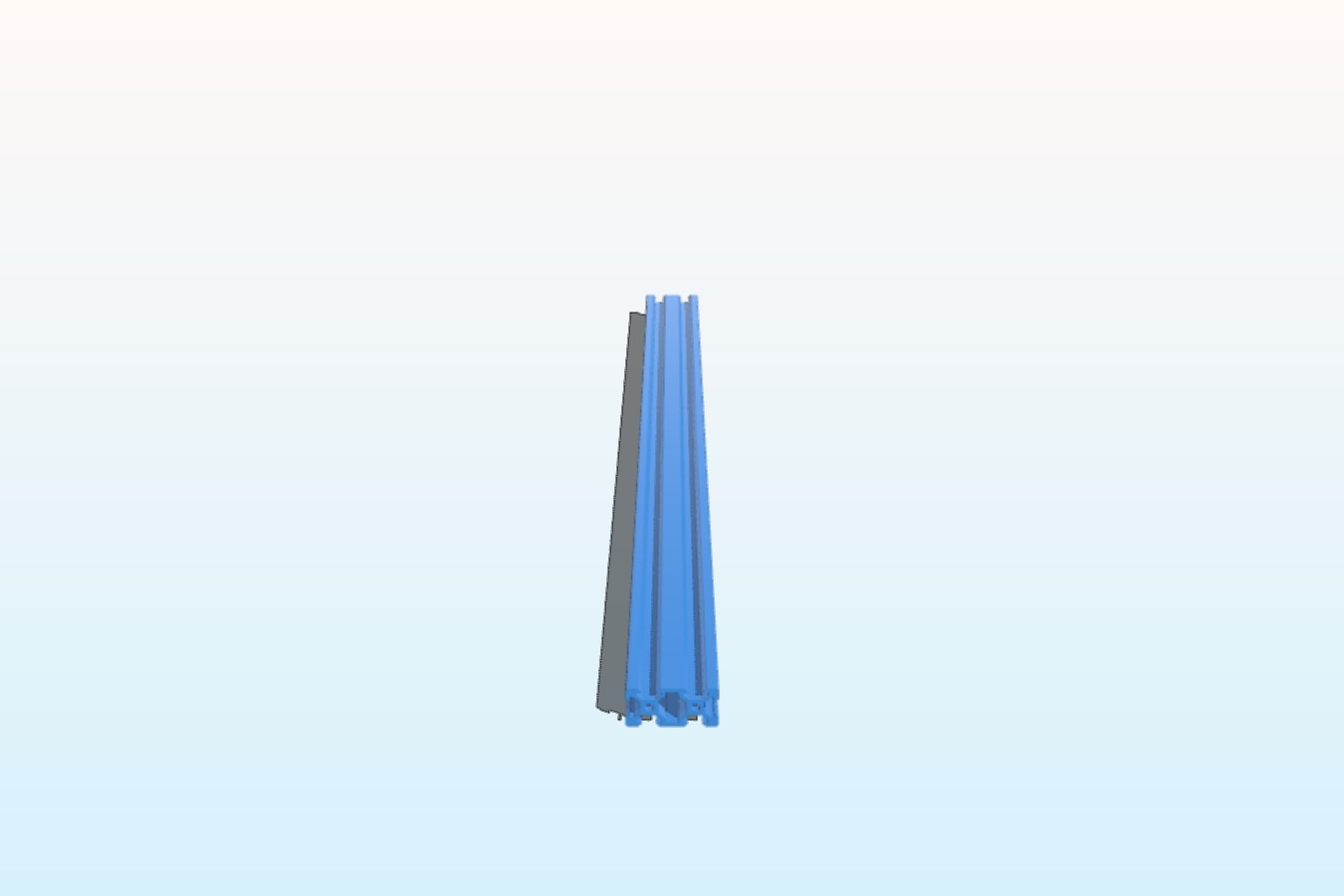 Aluminium Profile 20x40x500 mm Nut 6 v-slot