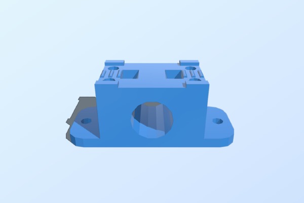 Prusa i3 Y axis belt joint | 3d print model