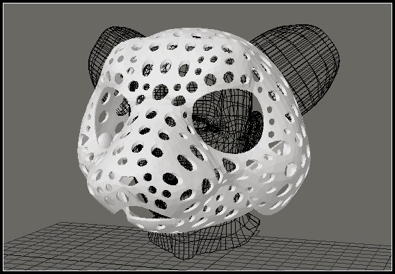 Fursuit- or puppet-head base - version 49 - otter | 3d print model