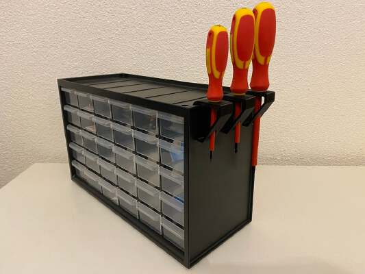 Screwdriver holder for Stanley drawer | 3d print model