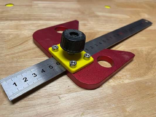 Center Scribe Measuring Tool | 3d print model