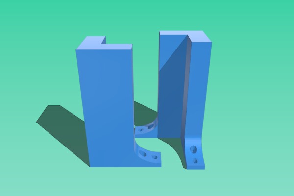 Legs for GEEETech A30 on 2020 or 2040 | 3d print model