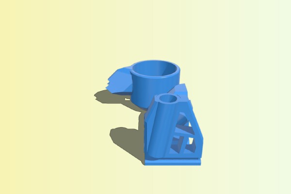Iris+ 60 weight Reduction arms for 3drobotics V001 | 3d print model