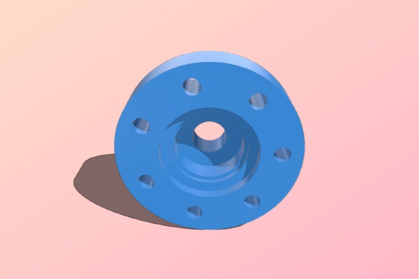 Tetrix adapter for VeX 4" Mecanum wheels | 3d print model