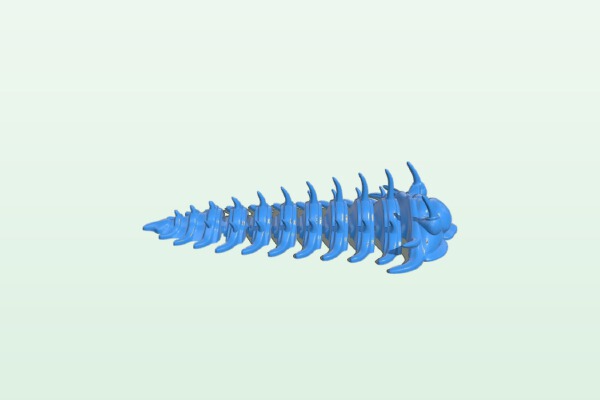 Comura Articulatum | 3d print model