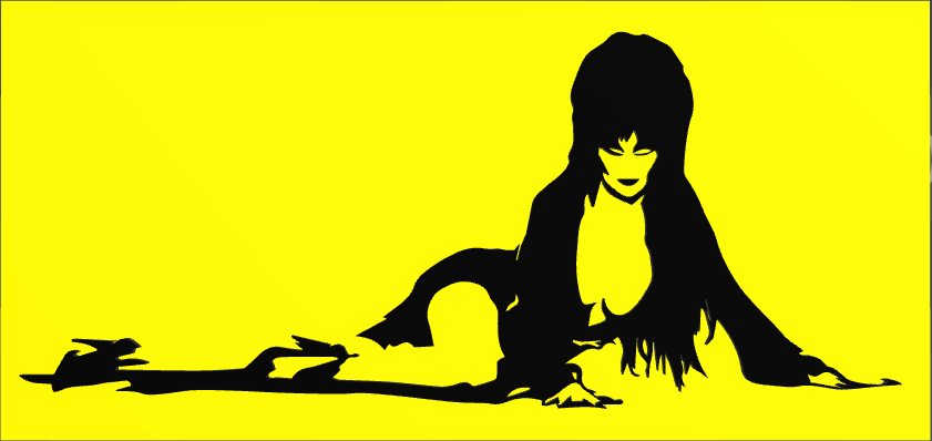 Elvira magnet | 3d print model
