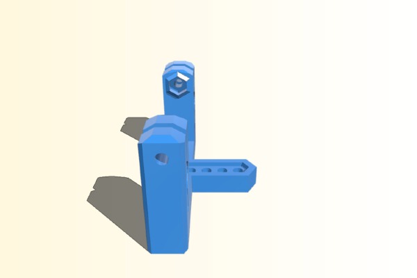 Adjustable Z endstop for prusa i2 | 3d print model