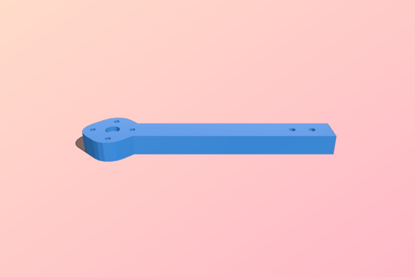 Bodgie Arm for Turnigy 2730-1500