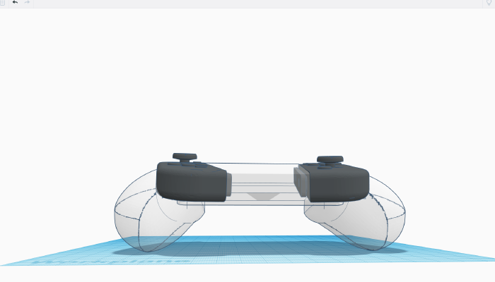 JoyXBoxCon - Joycon Xbox Style Grip | 3d print model