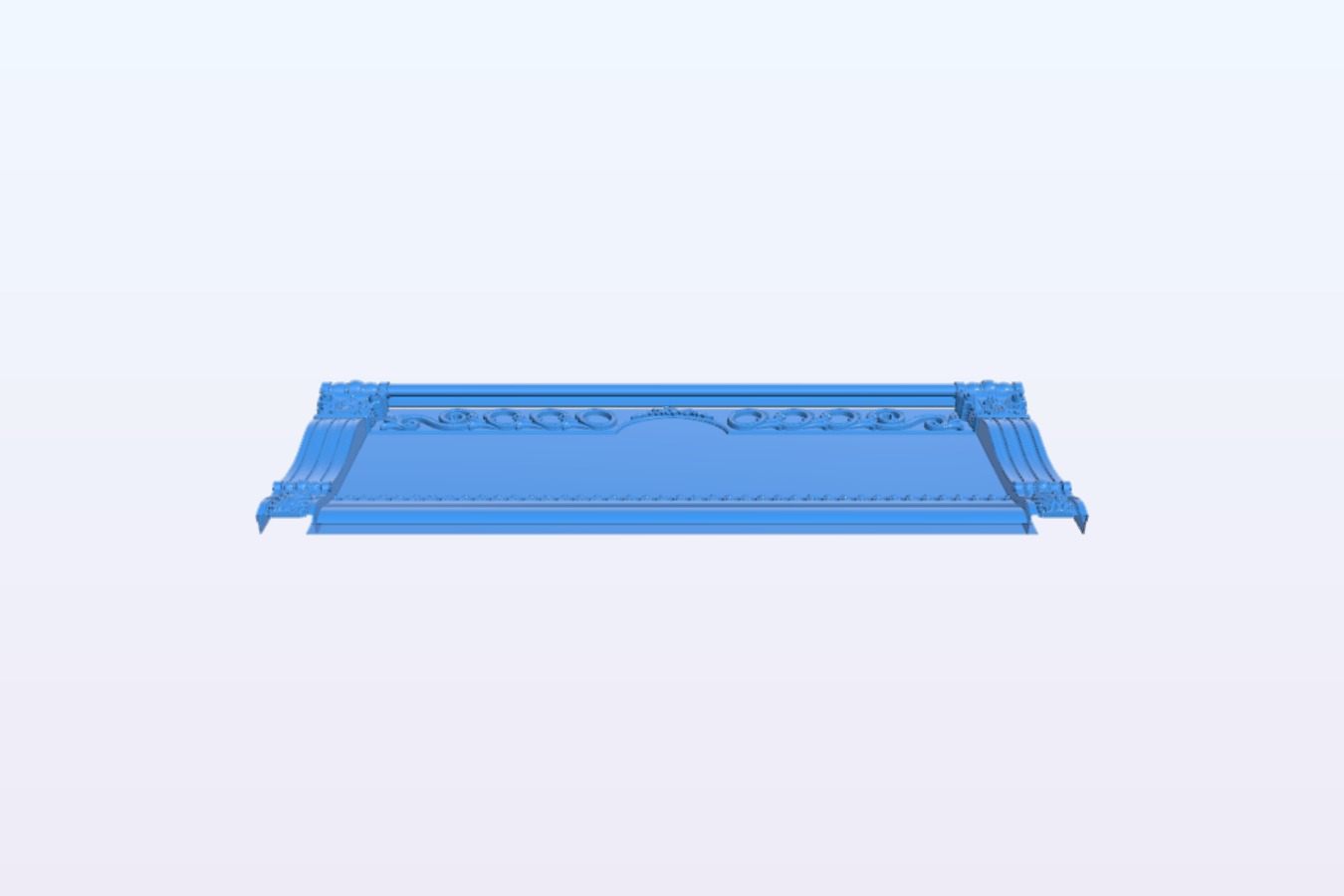 Flat plate pattern