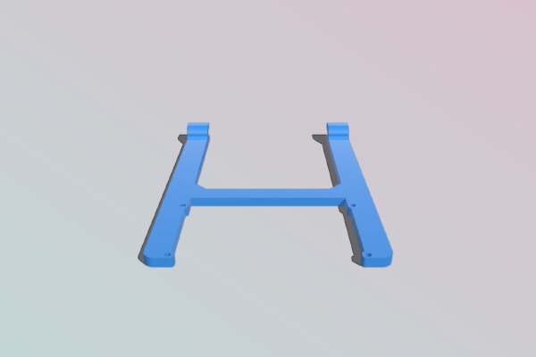 Anet A6 improved top spool holder for spool rocket | 3d print model