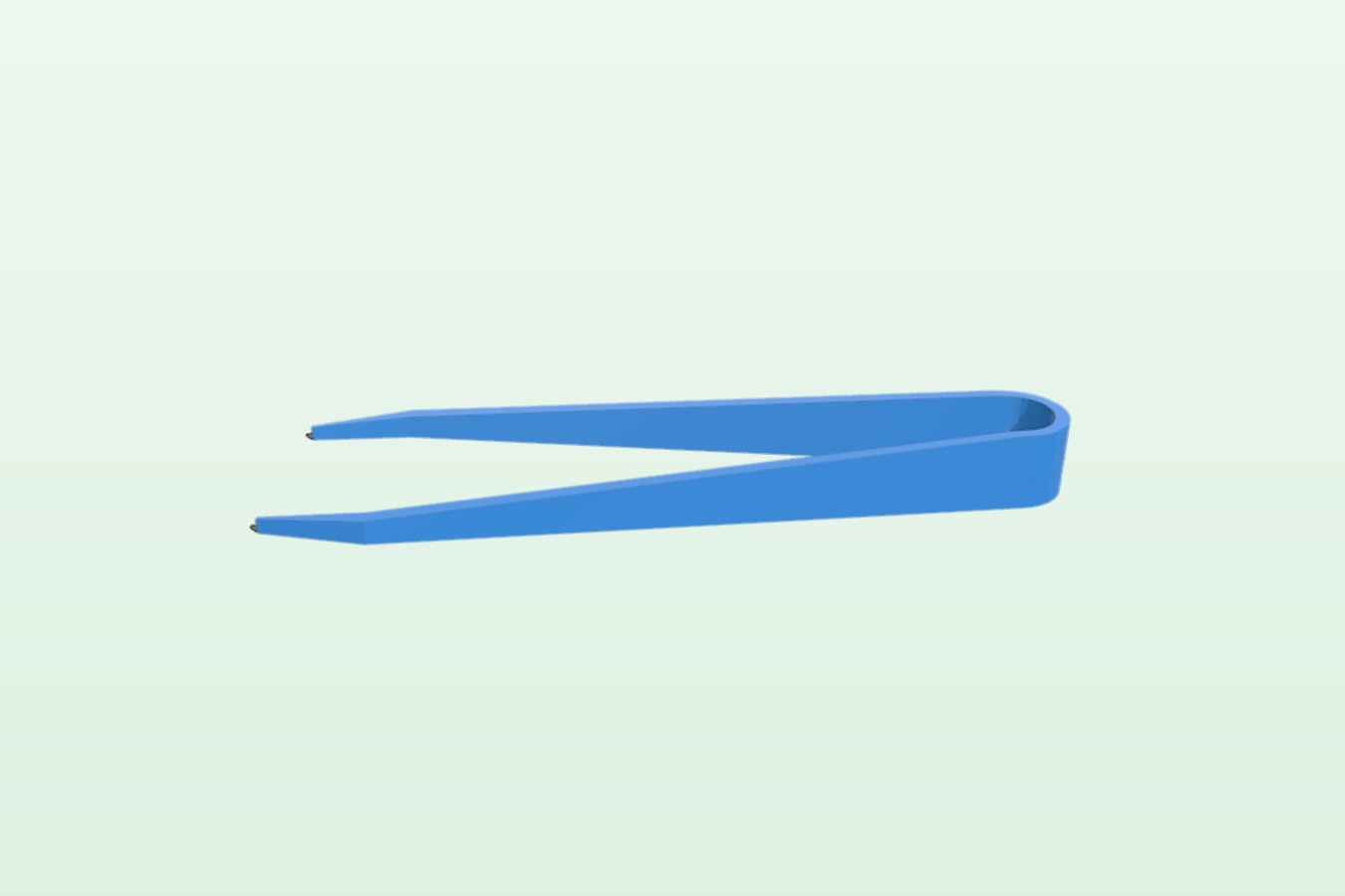 Scrap filament tweezers