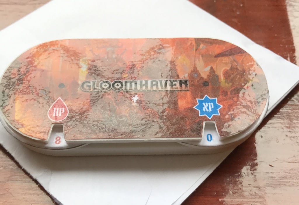 Gloomhaven HP and XP Dual dial