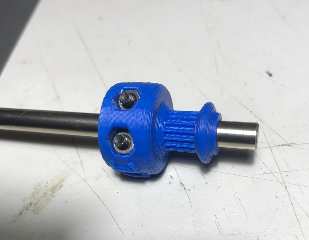  Geoff's GT2 Timing Belt pulley Mk2 - fully 3D printed