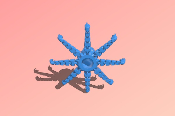 New Fucktopus | 3d print model