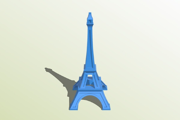 Eiffel Tower miniature | 3d print model