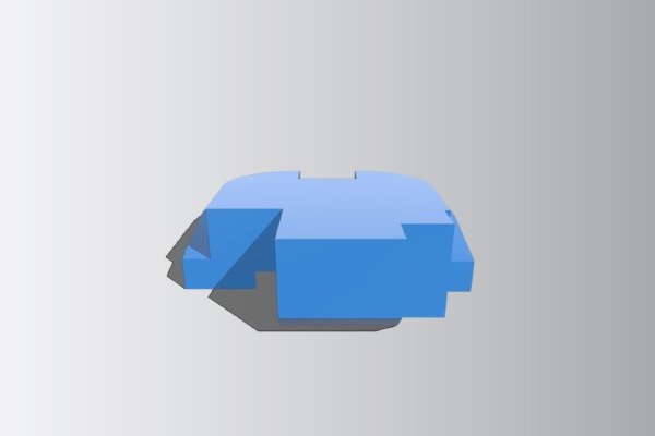 XDs .45 Rear Slide Plate | 3d print model
