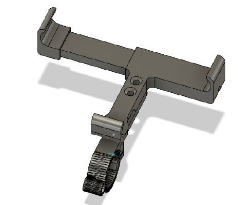 Configurable bike and scooter phone holder | 3d print model