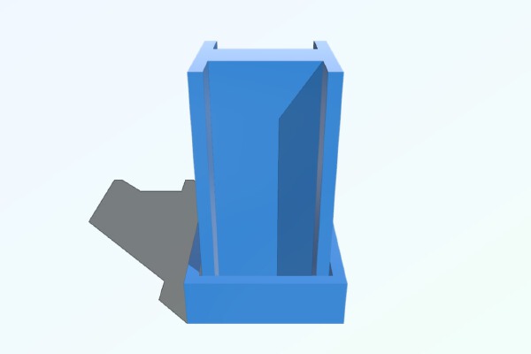 Fabric Tape Measure Holder | 3d print model