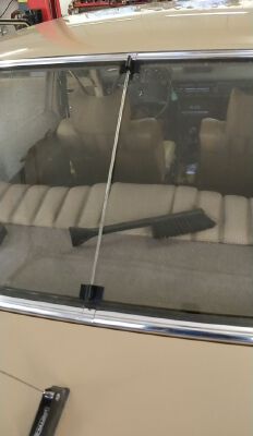 Mb W115 Rear Window louver brackets | 3d print model