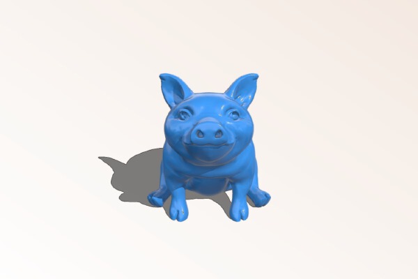 Happy piggy | 3d print model