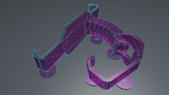 Nexus 7 (2012) PS3 GameClip | 3d print model