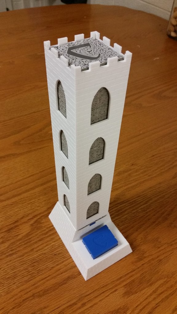 Carcassonne Tile Dispenser Tower