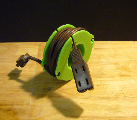 Extension cord spool