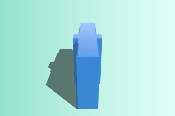 DPMS LR308 receiver vise block | 3d print model