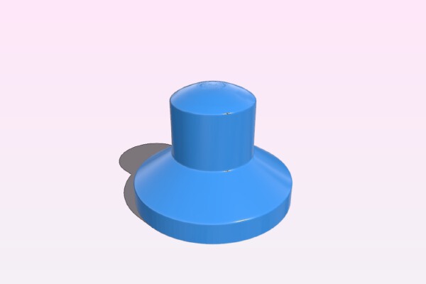 HEQ5 mount polar cover cap | 3d print model