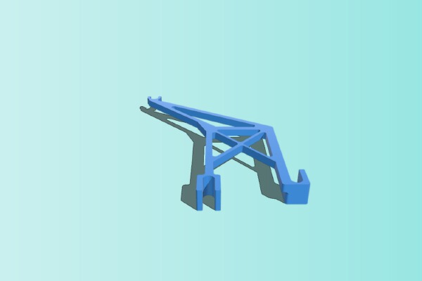 RepRap Spool Holder _ Stand | 3d print model