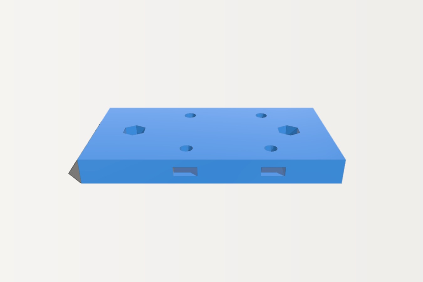 Carriage Adapter Plate for 3D Printed Linear slide