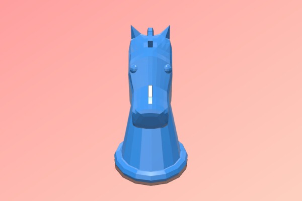 Knight Chess Piece | 3d print model