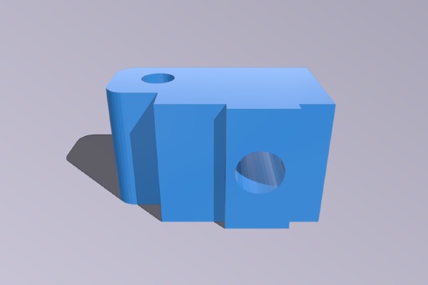 Ord Bot Hadron or Quantum Z End stop | 3d print model