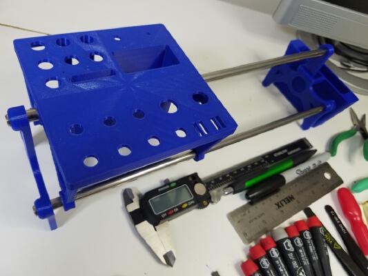 Benchtop Essentials Tool Holder, Pliers, Screwdrivers and Caliper | 3d print model